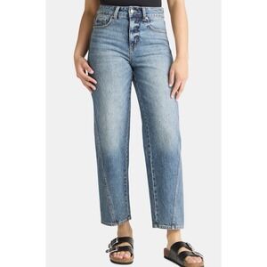 Time and Tru – Women's High-Rise Barrel Jeans – 26.5" Inseam – Size 8 – NWT
